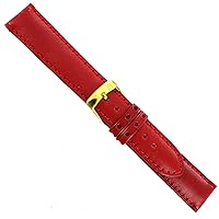 16mm Morellato Red Dri-Lex Air System Genuine Leather Mens Watch Band 1778