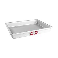 Fat Daddio's POB-11152 Anodized Aluminum Sheet Cake Pan, 11 x 15 x 2 Inch Silver