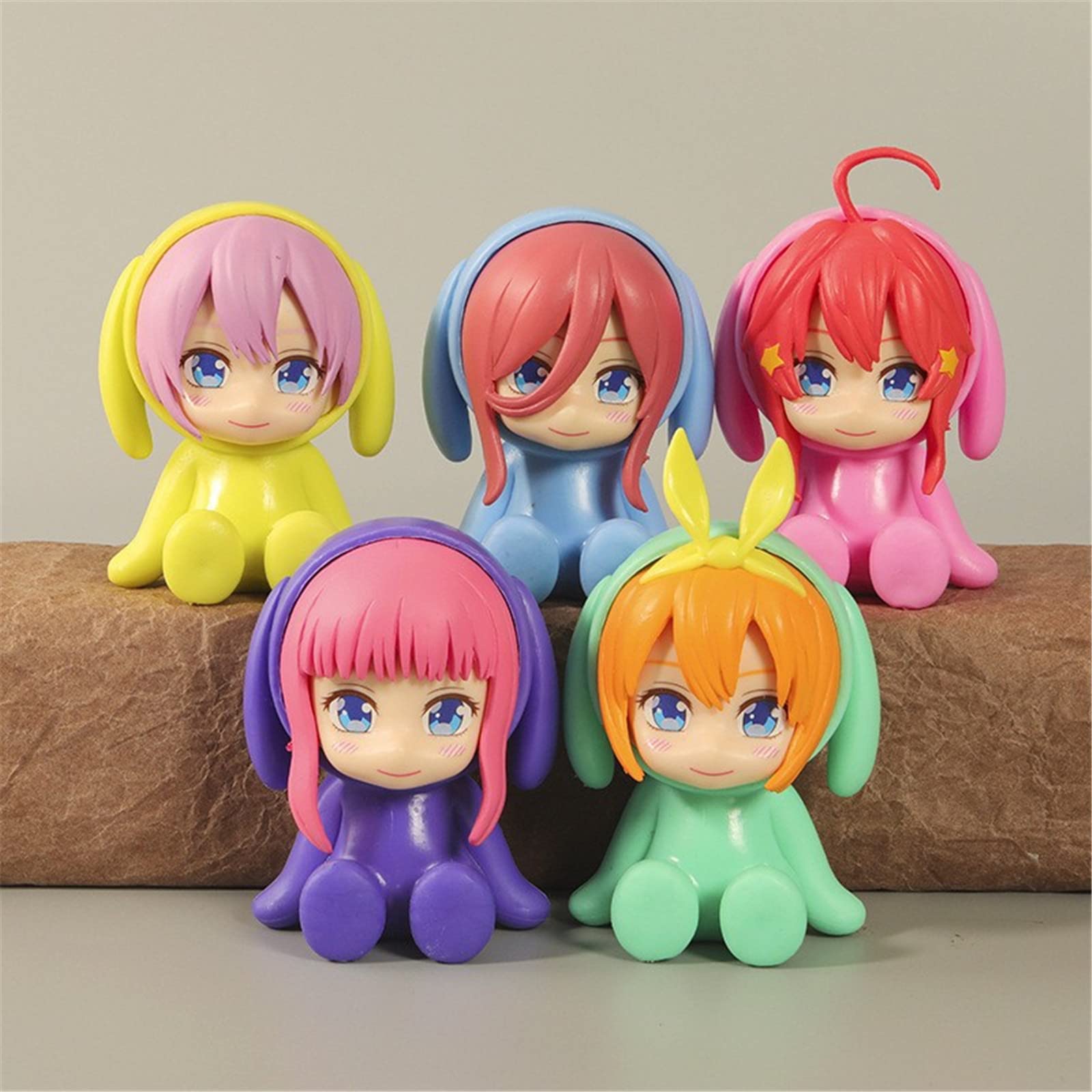 Mua The Quintessential Quintuplets Pack Figure Anime Cake Toppers Figurines PVC Model Dolls Q