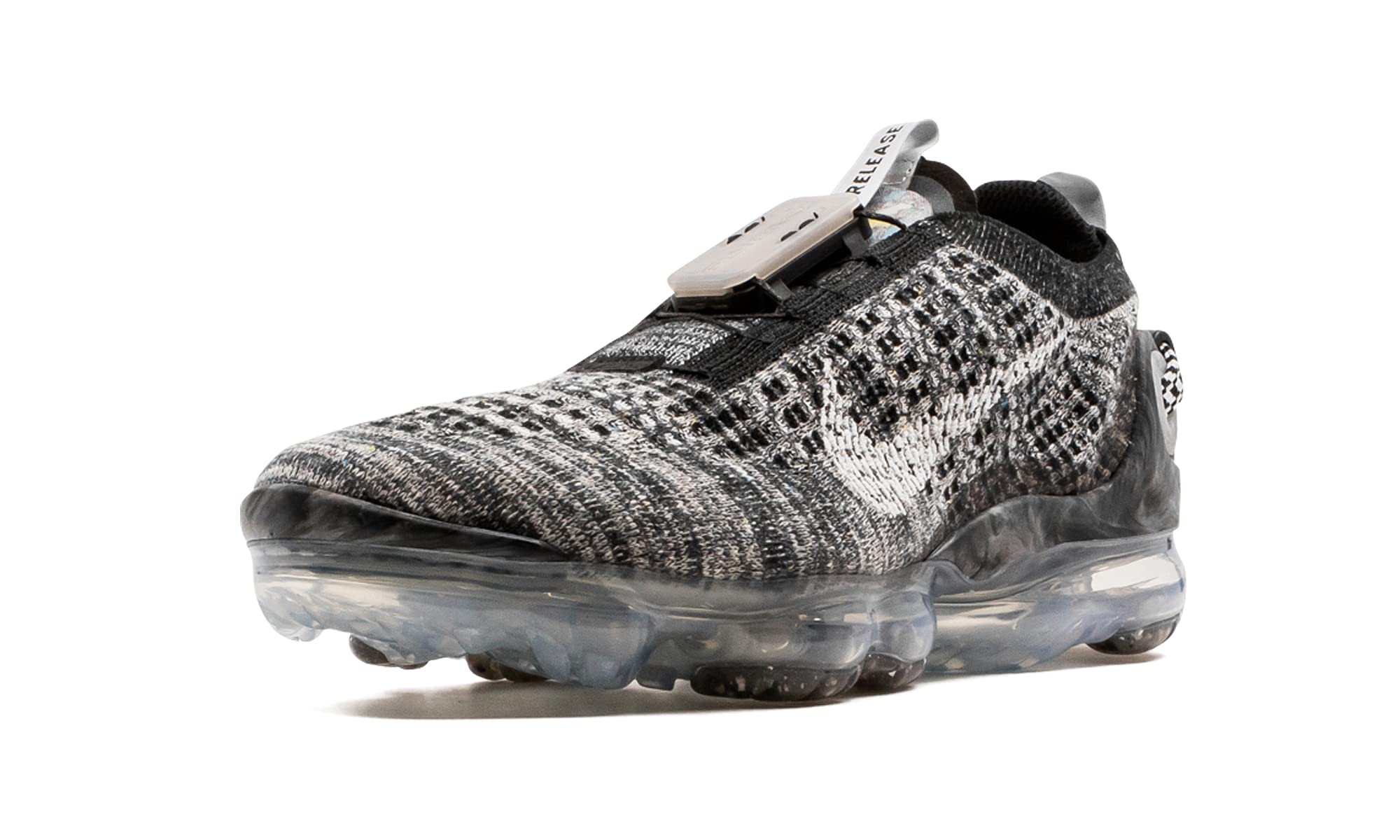Nike Boys AIR Vapormax 2020 Flyknit Running Shoes Grey/Black