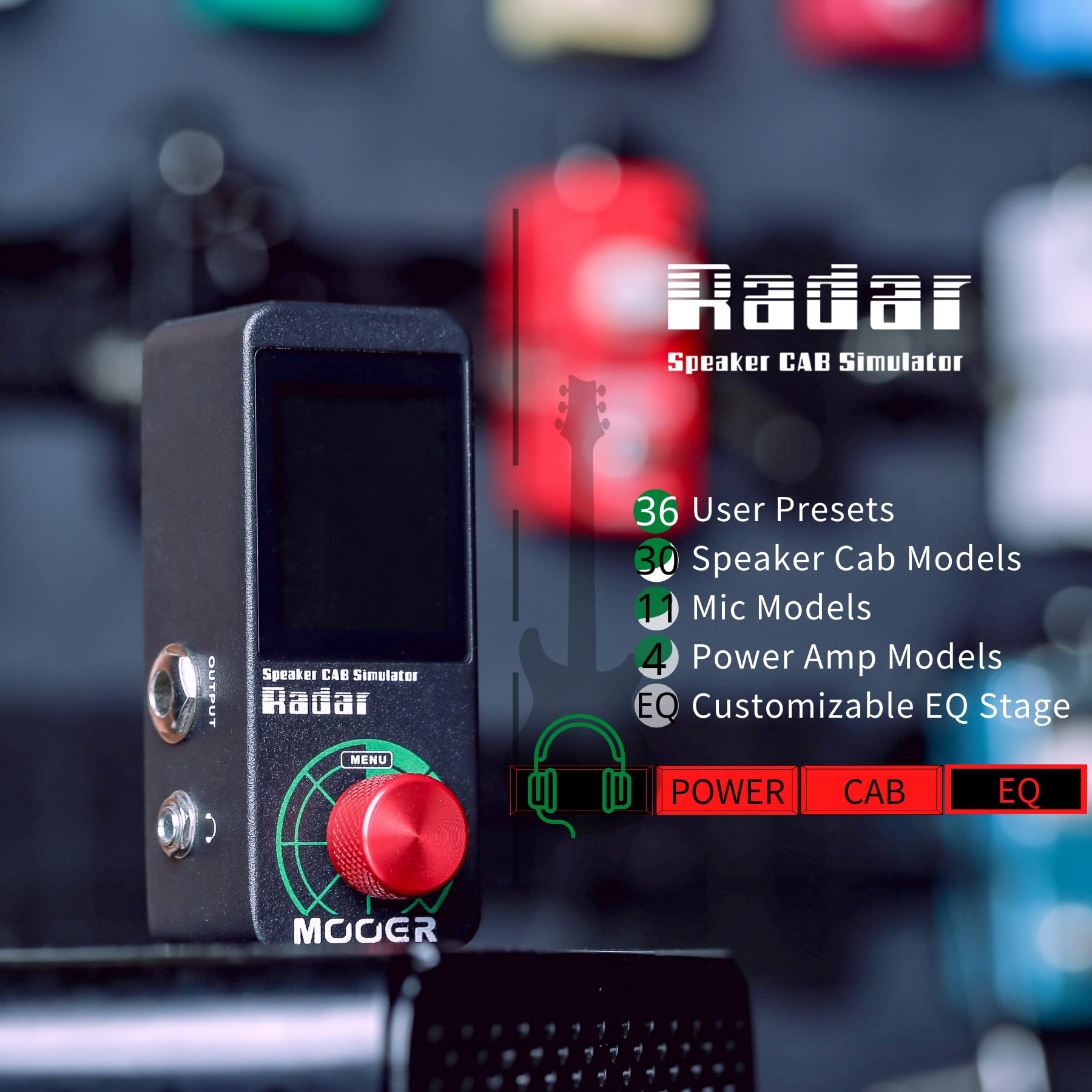 Mua MOOER Radar Guitar Speaker CAB Simulator trên Amazon Mỹ chính hãng 2023  | Fado