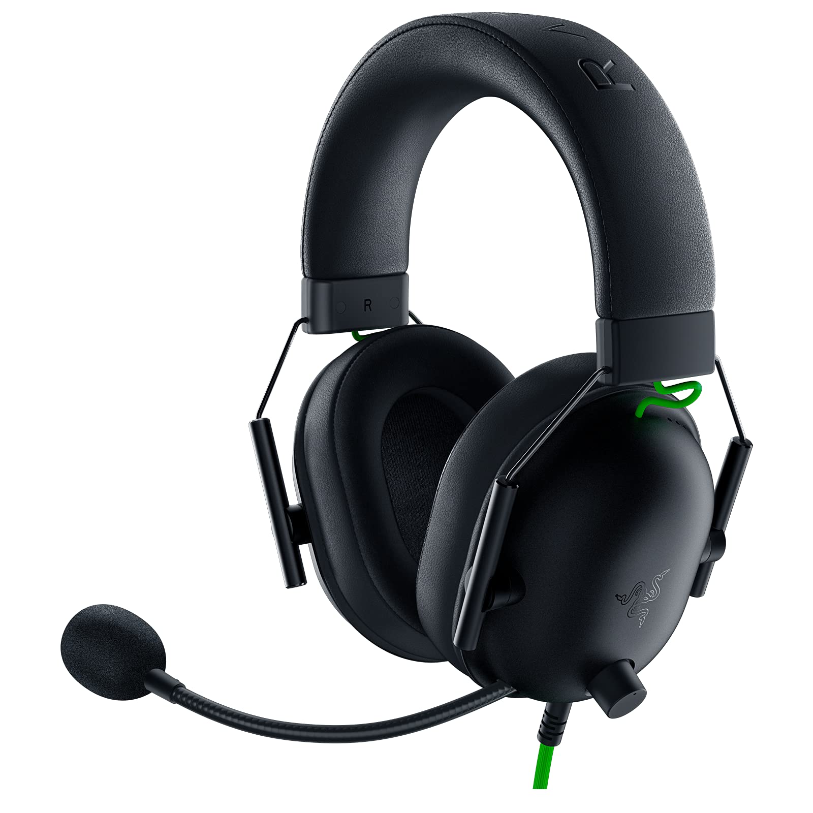 Razer BlackShark V2 X Gaming Headset: 7.1 Surround Sound - 50mm Drivers - Memory Foam Cushion - for PC, PS4, PS5, Switch, Xbox One, Xbox Series X|S, Mobile - USB Connection – Classic Black