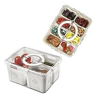 8 Compartments Snackel Box & 3 Compartments Fridge Storage Box