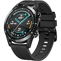 HUAWEI Watch GT 2 2019 Bluetooth Smart Watch, Sport GPS 14 Days Working Fitness Tracker, Blood Oxygen Monitor Heart Rate Tracker Waterproof for Android and iOS, 46mm, Matte Black