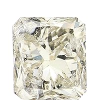 Natural Loose Radiant Diamond White - J Color 1.48 CT 6.05 MM Radiant Shape Brilliant Cut Diamond KDL2640