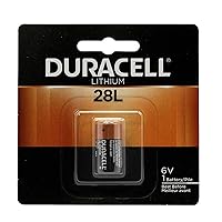 Duracell 28L Lithium Battery Replacement for 46V 2CR11108, L544, PX28L