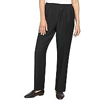 Alfred Dunner Womens Plus-Size Solid Medium Pant