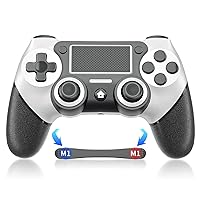 Bidfoce Controller for P4 Remote Control Compatible with Playstation 4/Slim/Pro, Wireless Gaming Controllers with Double Vibration