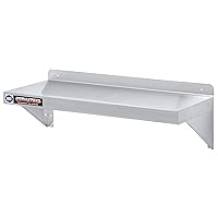 DuraSteel Stainless Steel Wall Mount Shelf 36