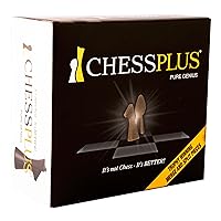 Pure Genius Board Game | Chess Strategy Game | Educational Game | Fun Family Game for Kids and Adults | Ages 6+ | 2 Players | Average Playtime 5-25 Minutes | Made by Chessplus