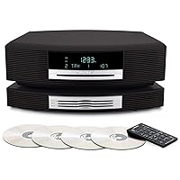 Bose Wave Music System III w/ Multi CD Changer - Graphite Gray, Compatible with Alexa (Renewed)