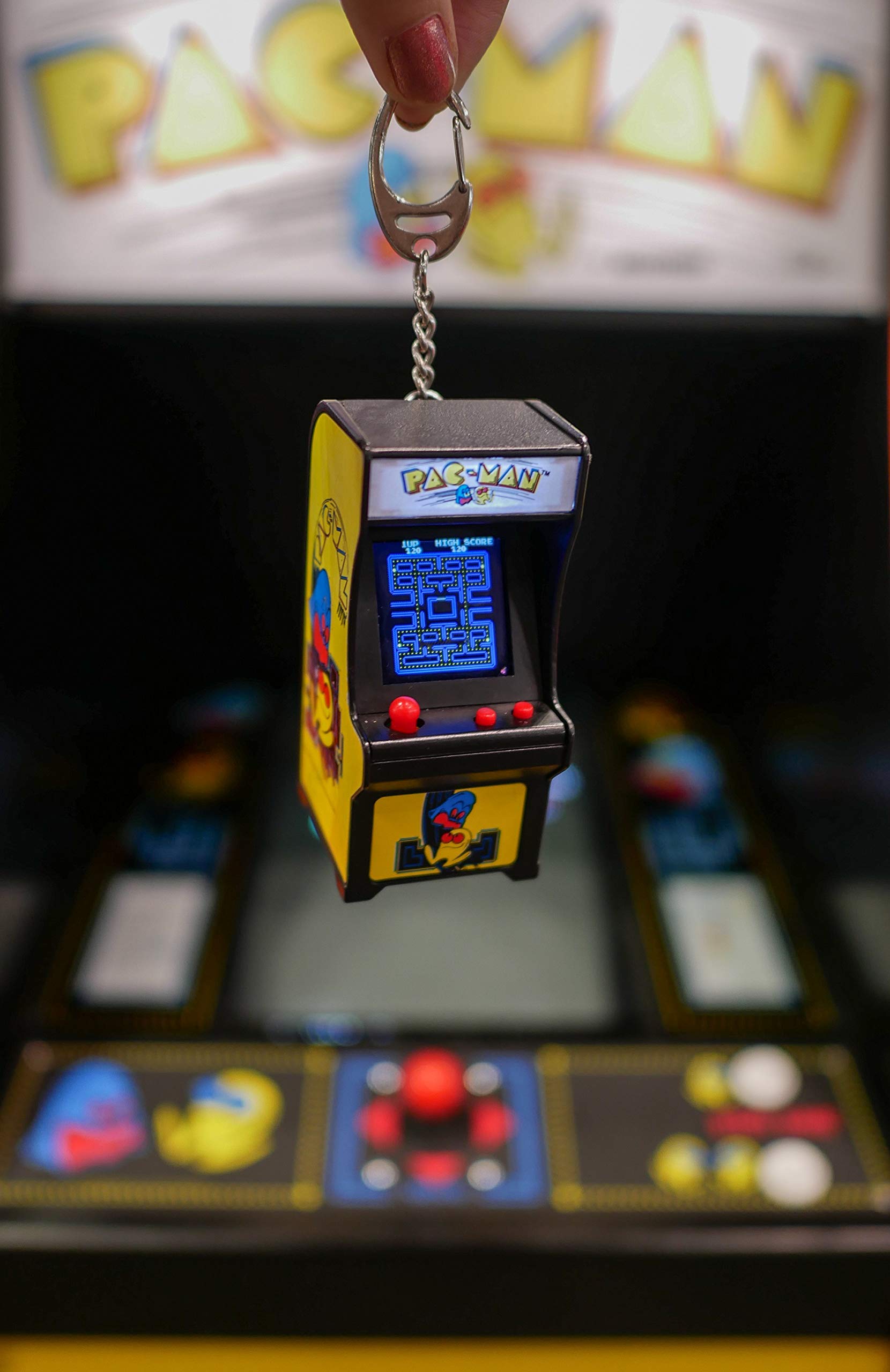 Tiny Arcade Pac-Man Miniature Arcade Game Multi-colored