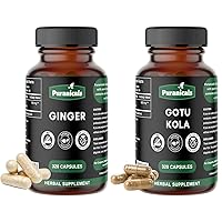 Ginger 320 Capsules and Gotu Kola 320 Capsules | Capsules Combo Pack