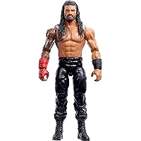 Mattel WWE Top Picks Action Figure, 6-inch Collectible Roman Reigns with 14 Articulation Points & Life-Like Look ​
