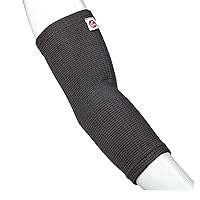 Cramer Nano Flex Elbow Compression Sleeve, Best Elbow Support For Biceps And Forearms, Baseball And Shooter's Sleeve, Athletic Arm Sleeves For Workouts, Tennis Elbow, Tendinitis, And Arthritis, Black