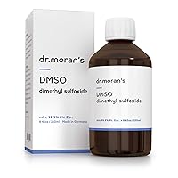 DMSO Pharma Grade 99.9% Ph. EUR. 8.45 fl oz - 250ml | Pure Liquid DMSO in Amber Glass Bottle | Undiluted & Odourless | Made in Germany