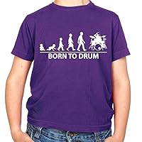 Born to Drum - Childrens/Kids Crewneck T-Shirt