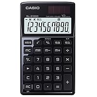 Casio design calculator notebook type 10-digit SL-Z1000BK-N Premium Black