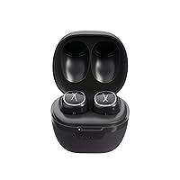 Nanobuds - Truly Wireless Earbuds with Charging Case, TWS Waterproof Bluetooth Earbuds with Touch Controls for Travel, Sports, Running, Working (Charcoal Grey)