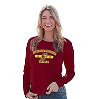 Blue 84 Women's NCAA Officially Licensed Long Sleeve T-Shirt Athletic Team Color