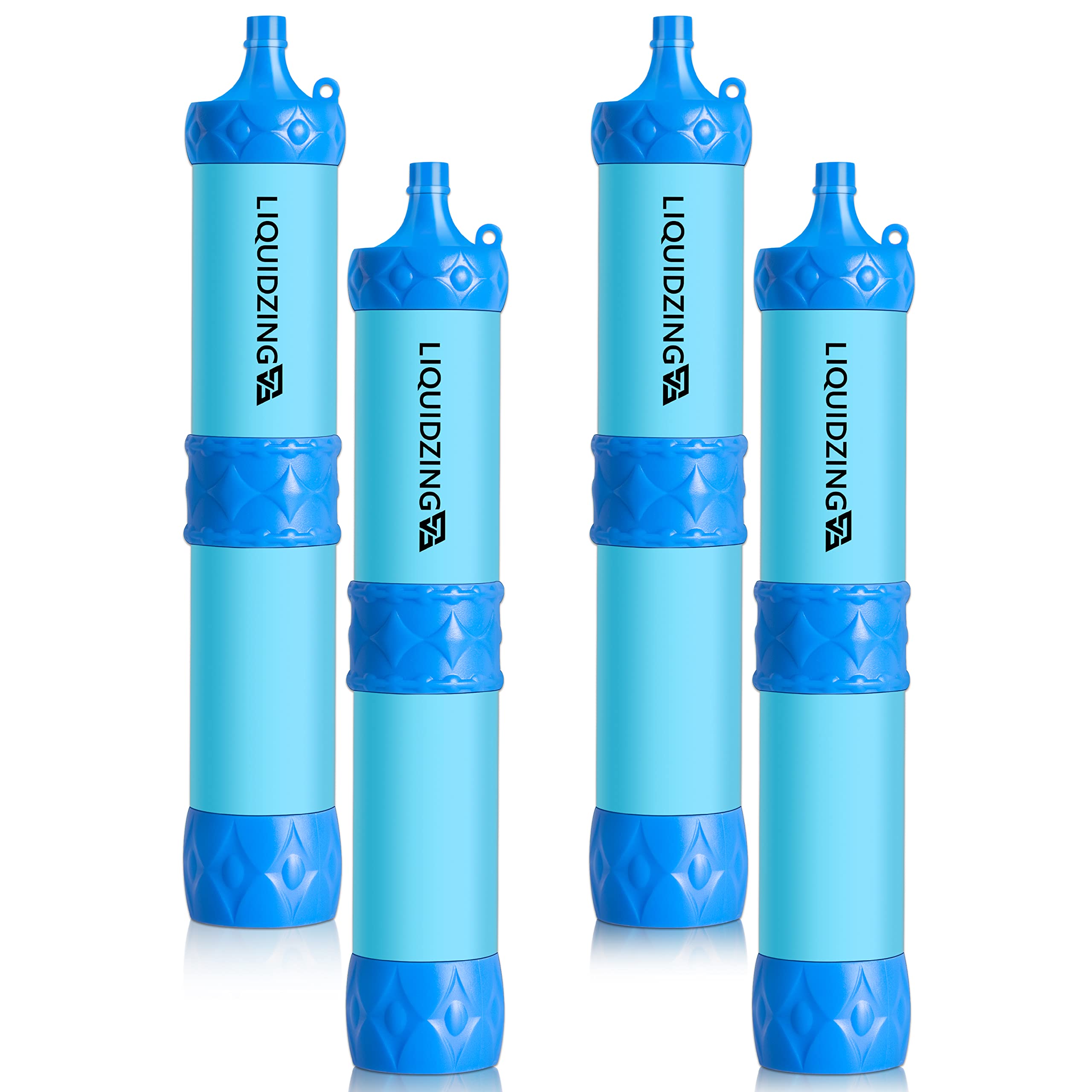  LIQUIDZING Water Filter Straw Hand Pump, Portable Mini