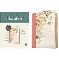 NLT Wide Margin Bible, Filament-Enabled Edition (LeatherLike, Dusty Pink Blossoms, Red Letter) NLT Wide Margin Bible, Filament-Enabled Edition (LeatherLike, Dusty Pink Blossoms, Red Letter) Imitation Leather