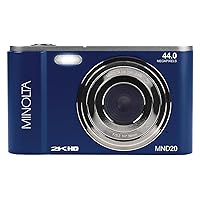 MND20 44 MP / 2.7K Ultra HD Digital Camera (Blue)