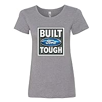 Built Ford Tough Classic Ford Truck Licensed Official Womens T-Shirts Fit