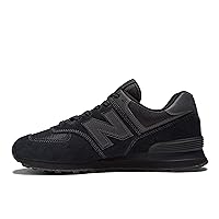 New Balance Men's Sneakers, Black Mono, 4.5 Wide