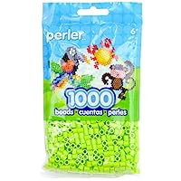 Perler Beads Fuse Beads for Crafts, 1000pcs, Pear Green