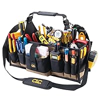 CLC WORK GEAR 1530 Electrical and Maintenance Tool Carrier, 43 Pocket, Black