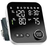 Blood Pressure Monitor Upper Arm Blood Pressure Monitors for Home Use Adjustable 8.7