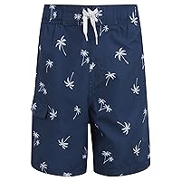 Boys' Line Up Quick Dry UPF 50+ Beach Swim Trunk