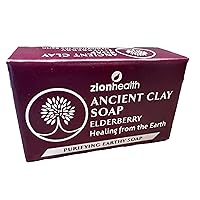 Ancient Clay Soap 6oz Elderberry