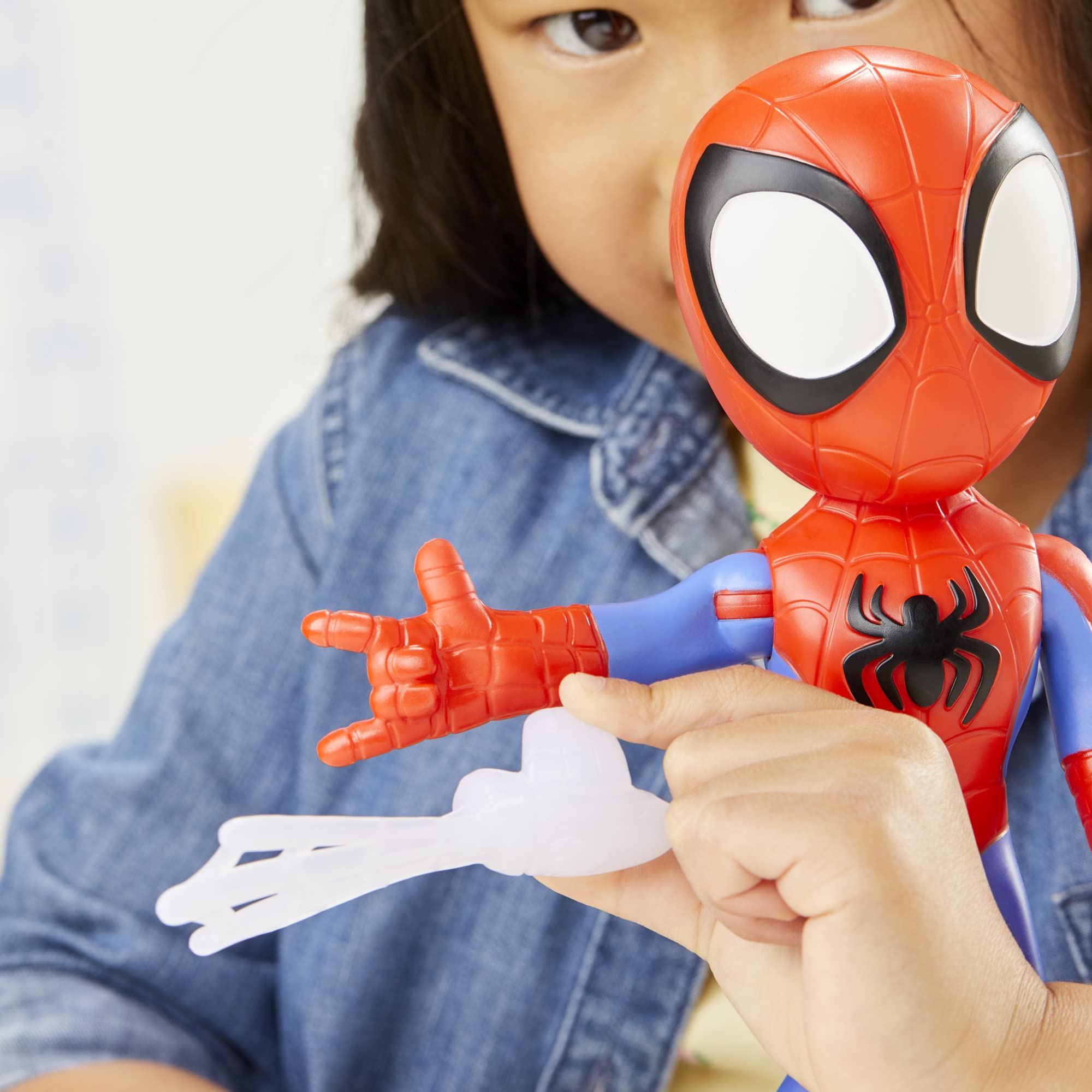 Marvel Spidey and His Amazing Friends Supersized Hero Multipack, 3 Large Action Figures, Preschool Super Hero Toy, Ages 3 and Up, 9 Inches (Amazon Exclusive)