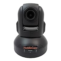HuddleCamHD USB Conference Cameras with PTZ Control - Webcams for Zoom Video Conferencing (3X, Black)