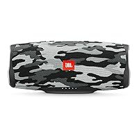 JBL Charge 4 Portable Bluetooth Speaker (Black/White Camouflage)