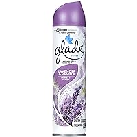 GLADE Aerosol Air Freshener, Lavender & Vanilla 8 oz (Pack of 5)