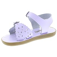 FOOTMATES Baby-Girl's Eco-Ariel (Infant/Toddler/Little Kid) Flat Sandal