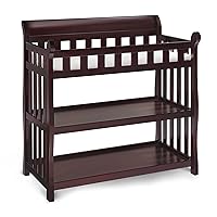 Eclipse Changing Table with Changing Pad, Espresso Cherry