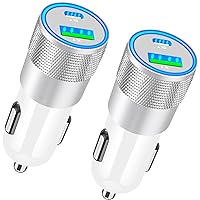 USB-C Car Charger Fast Charging, Rombica 2Pack 66W Type-C PD&QC3.0 Power Cigarette Lighter USB Car Charger Adapter for iPhone 15/15 Pro/15 Pro Max/14/13/12/11/XS/XR/X/iPad/Galaxy S23/S22/S21/Pixel/LG