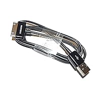 Official Samsung ECC1DP0UBEGSTA USB to 30 Pin Charging Data Cable in Retail Packaging for Samsung Galaxy Tab