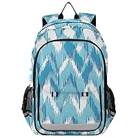 ALAZA Chevron Traditional Watercolour Backpack Daypack Bookbag