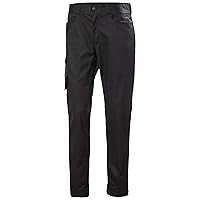 Helly-Hansen Workwear Manchester Service Work Pants for Men with 2-Way Mechanical Stretch and Fastened Closure Thigh Pocket