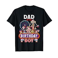 Dad Of The Birthday Boy Carnival Circus Themed 1st Birthday T-Shirt