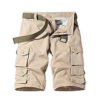 Men's Summer Hiking Shorts Stretch Cargo Lightweight Work Outdoor Shorts Multi Pockets for Camping Travel Fishing