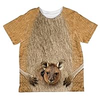 Halloween Kangaroo Costume All Over Toddler T Shirt