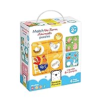 Match The Farm Animals Puzzles 2+ Toddler Puzzles