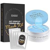 5-in-1 Anti-Wrinkle & Firming Mask Kit and 30 Pairs Collagen Under Eye Gel Patches
