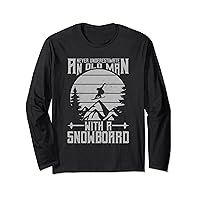 Funny Snowboarding Snowboard Lover Snowboarder Hobby Long Sleeve T-Shirt